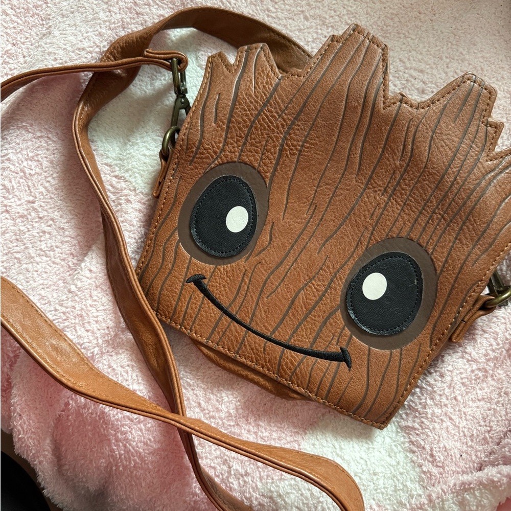 Groot Loungefly Crossbody Bag